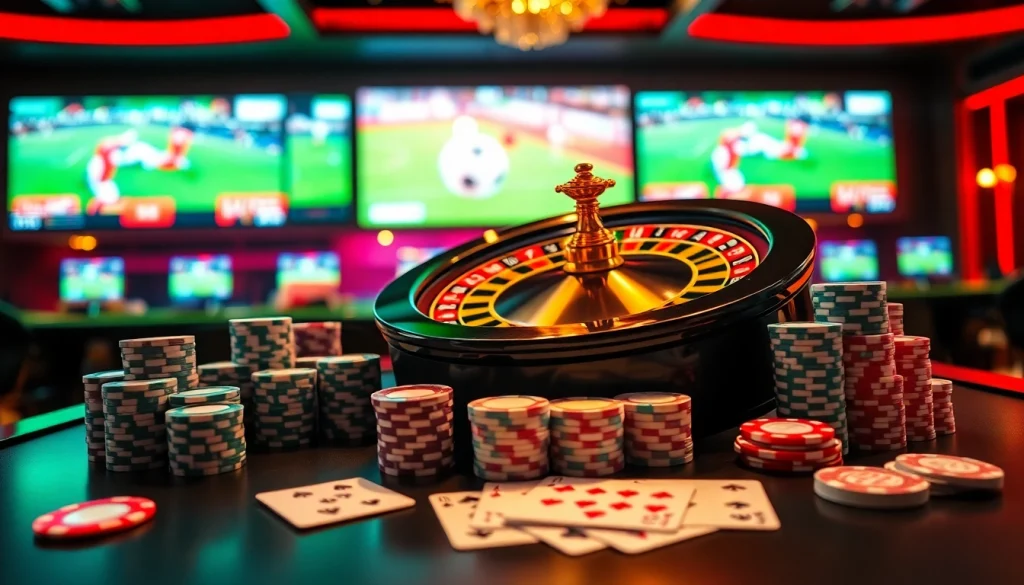 Experience thrills at luongson171tv with vibrant online gambling visuals and exciting game elements.