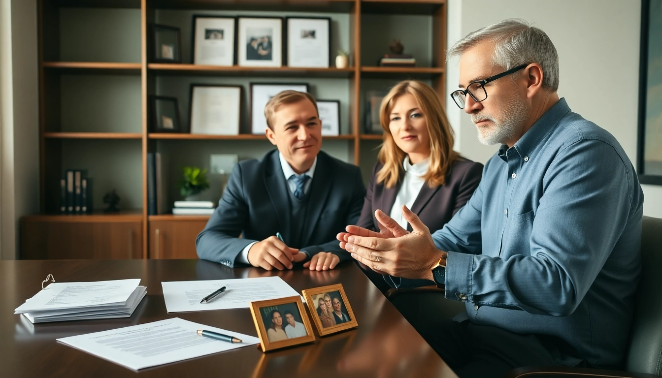 Brooklyn Estate Planning Lawyer advising clients in a professional office environment.