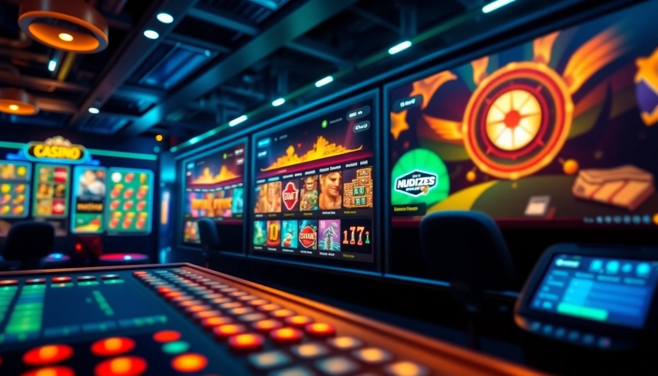 Experience the thrill of kubetz.dev with a vibrant online casino interface showcasing diverse games and an engaging atmosphere.
