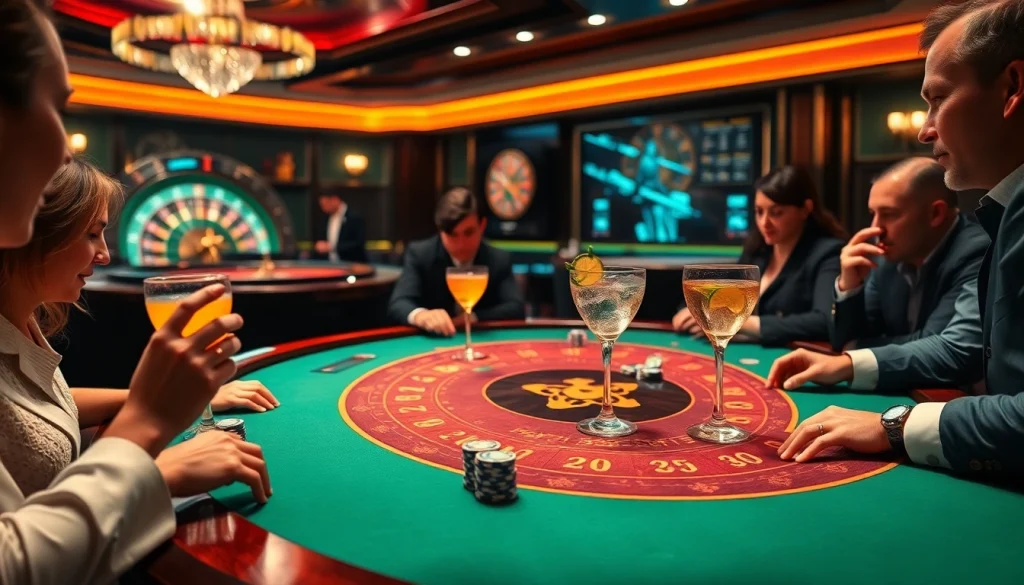Experience the thrill of a blackjack table at https://kjc.uk.com/ featuring luxurious chips and elegant decor.