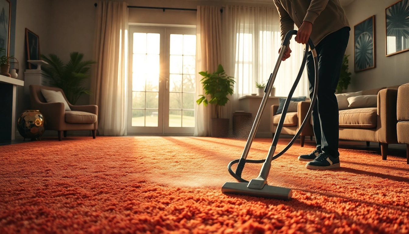 Local carpet cleaners enhancing home comfort with expert cleaning services.