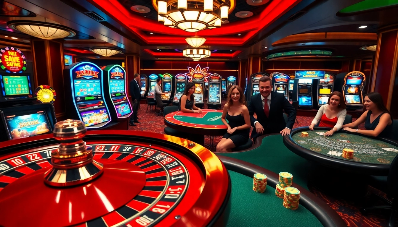 Experience the excitement of GG88 with vibrant casino visuals of roulette, poker chips, and slot machines.