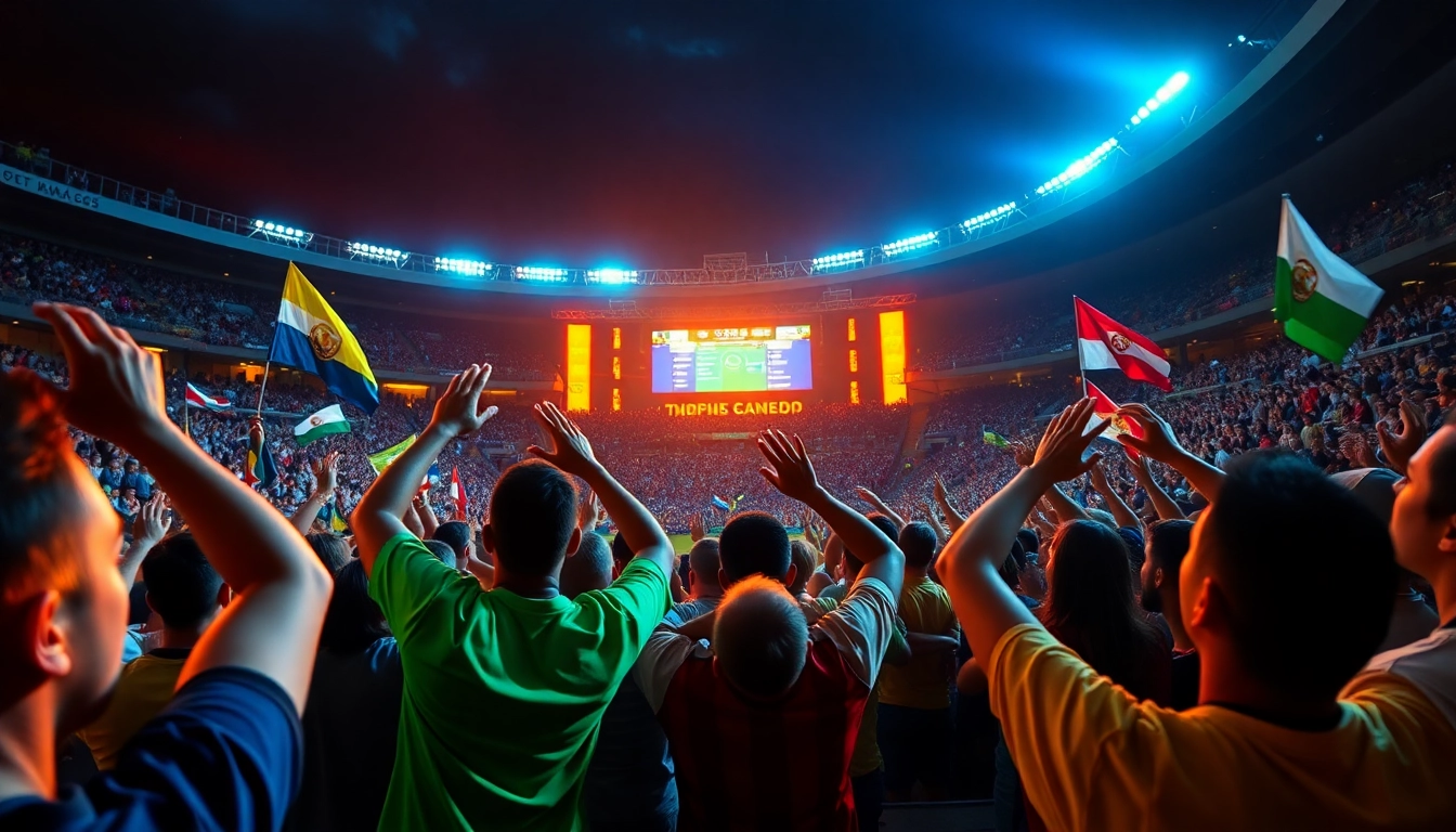 Socolive.com.co provides a thrilling live soccer viewing experience with passionate fans in a vibrant stadium atmosphere.