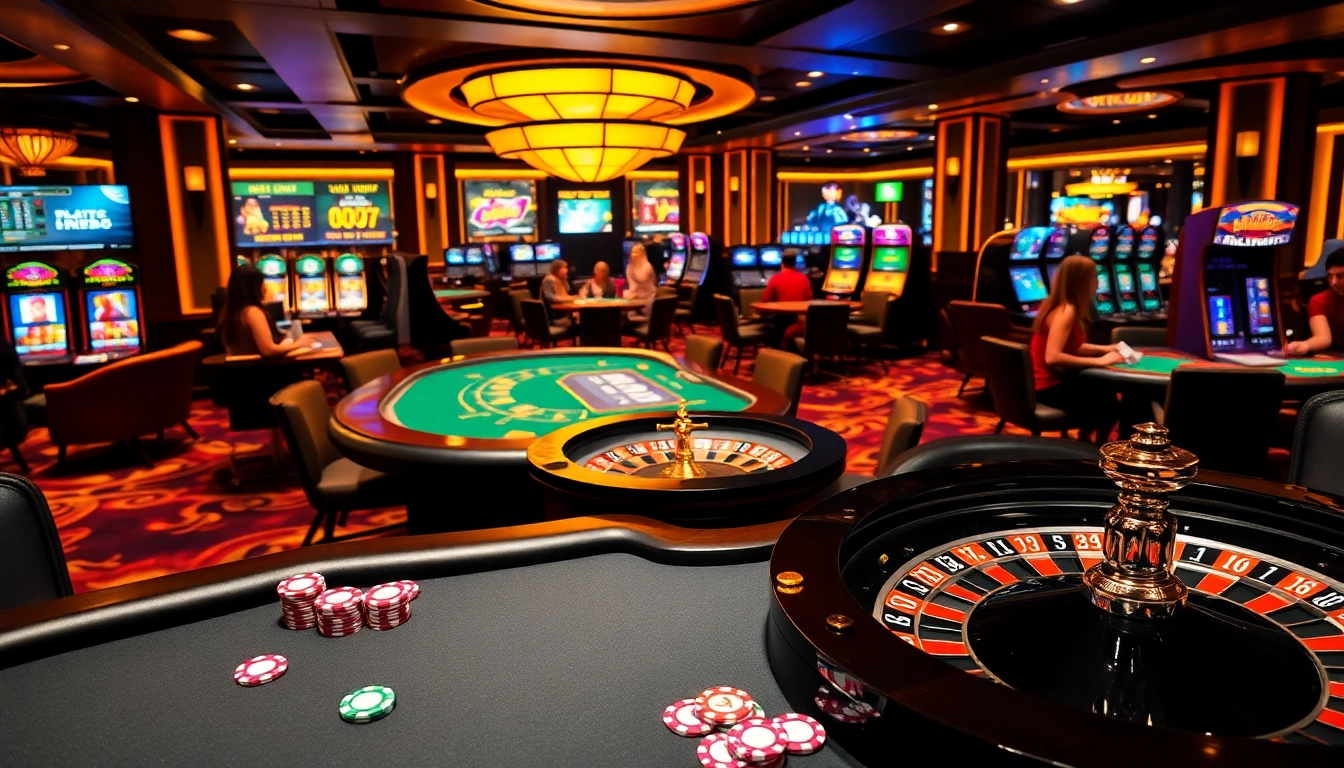 Experience the excitement of betting at https://bl555.fashion/ with vibrant casino tables and dealers.