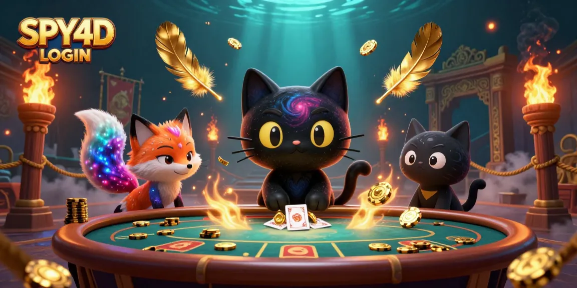 SPY4D LOGIN membawa keberuntungan sambil menarik chip emas di kasino virtual.