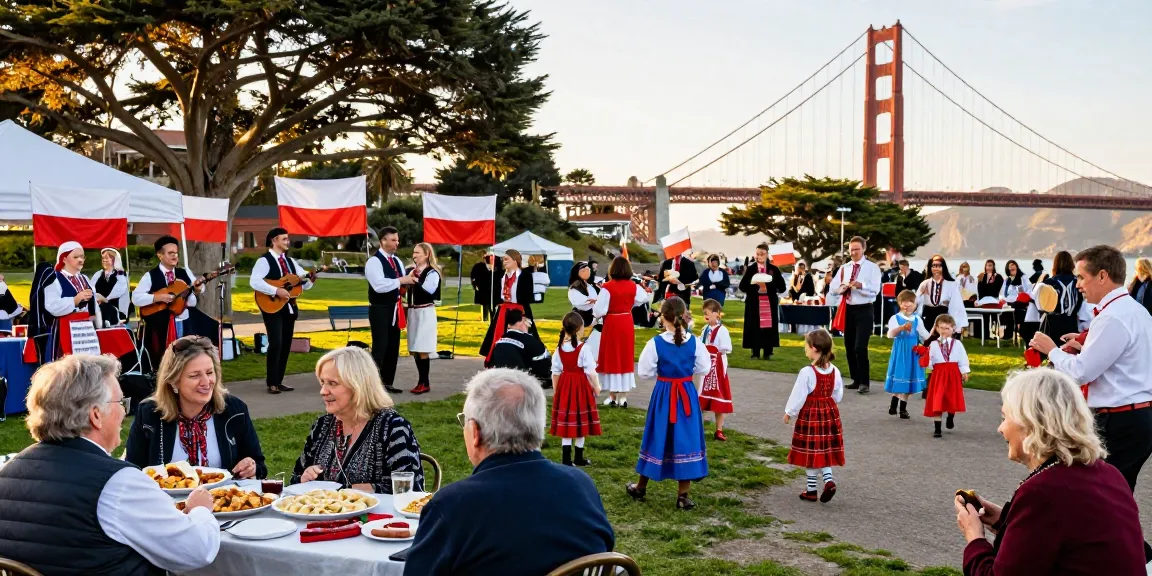 Community event showcasing Polish culture at https://www.sfpol.com/ in San Francisco